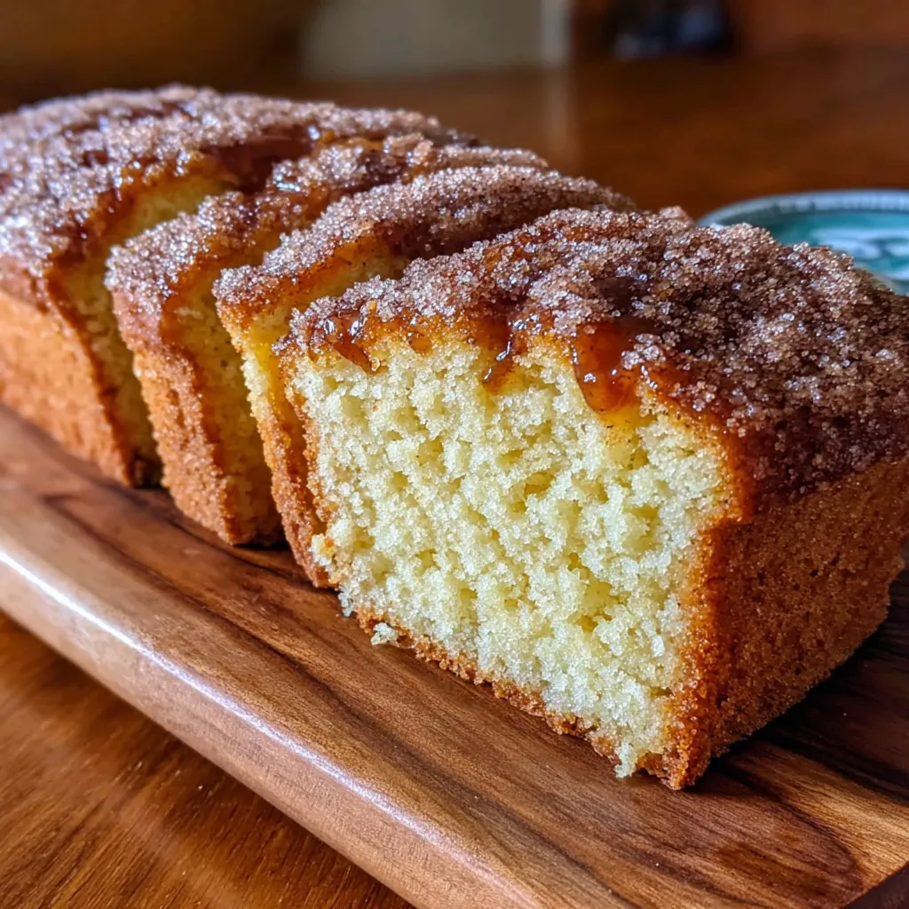 A loaf of cinnamon sugar donuts.