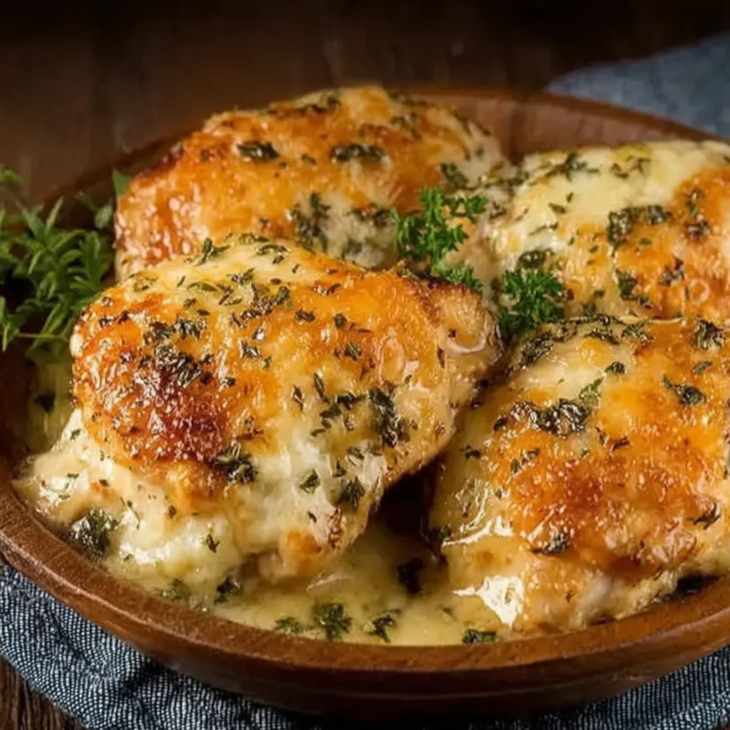 A bowl of melt in your mouth chicken.