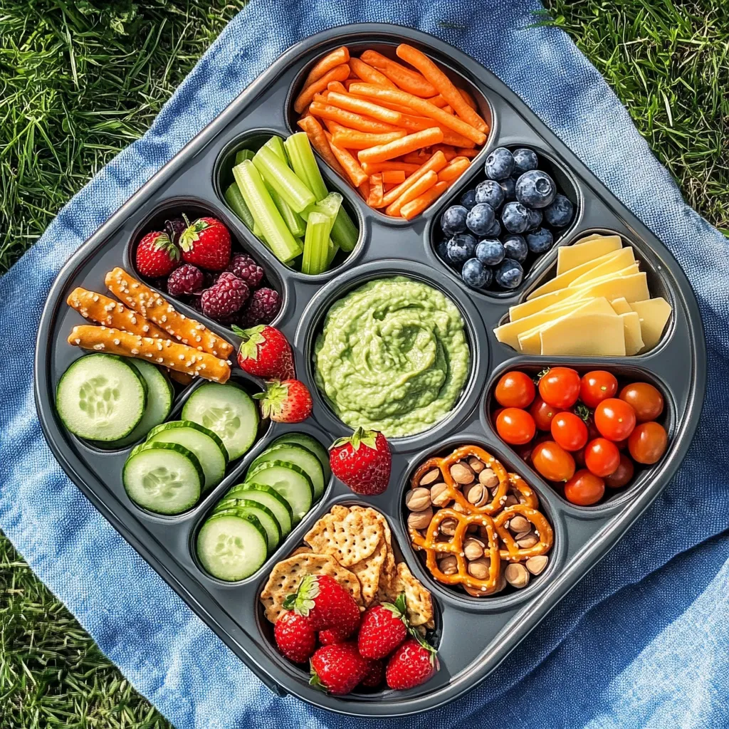 A tray of various appetizers and snacks.