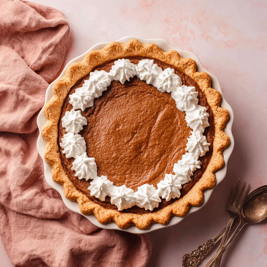 A slice of apple butter pie.