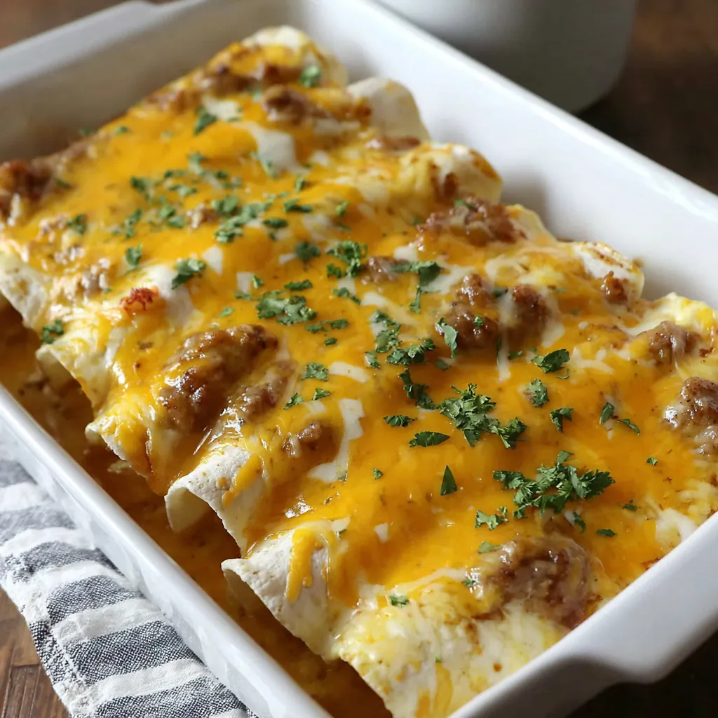 A white bowl filled with cheese and meat.