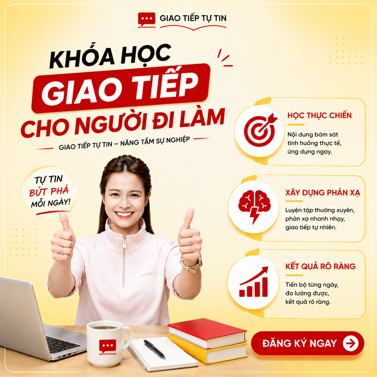 Khóa học tiếng anh giao tiếp cho người đi làm